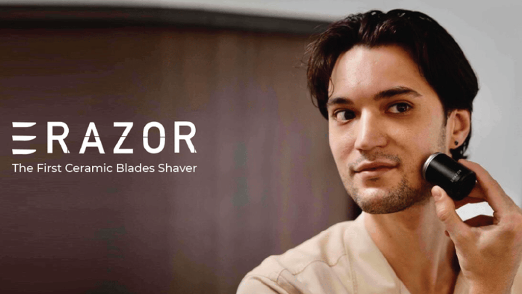 Erazor - The Revolutionary Ceramic Blade Portable Shaver