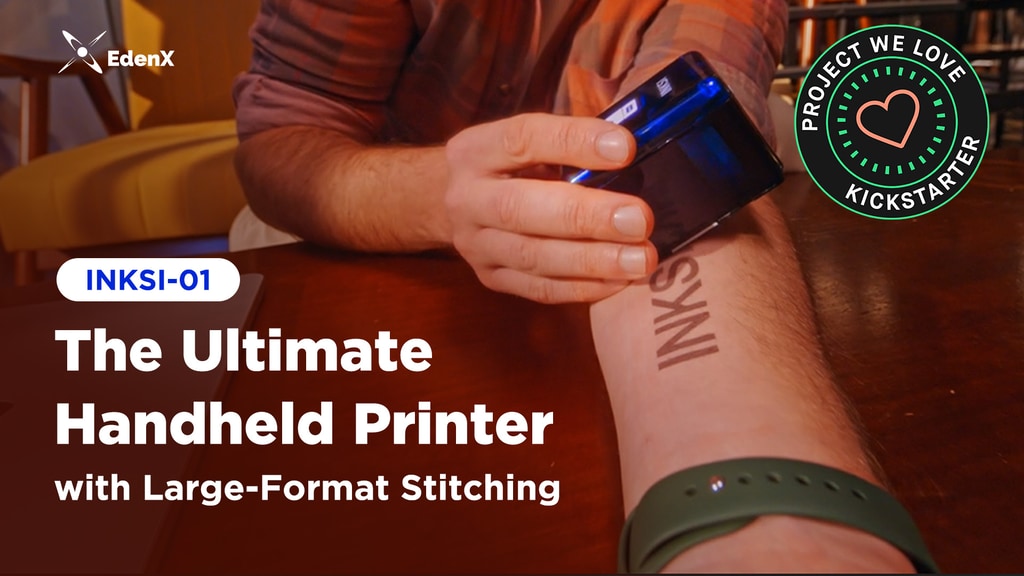 INKSI-01: Ultimate Handheld Printer for Large-Scale Printing