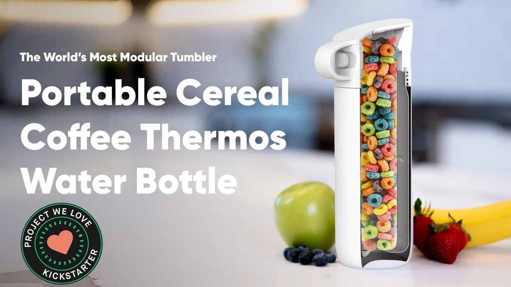 CrunchCup Pro - Portable Cereal