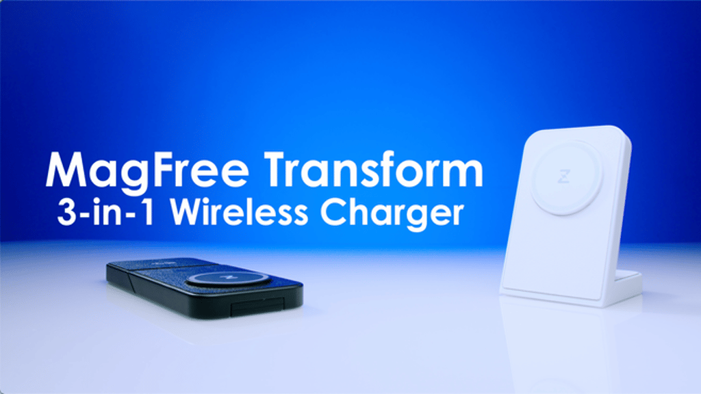 MagFree Transform: 3-in-1 Fast Wireless Charger