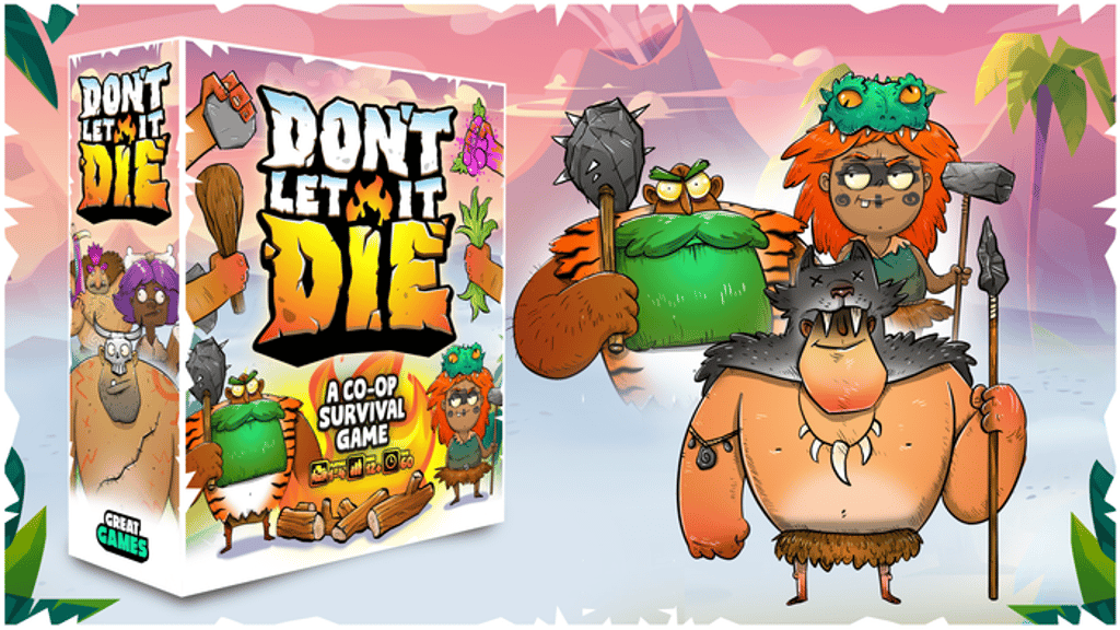 Don't Let It Die   A Co-Op Asymmetric Survival Board Game