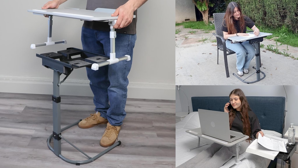 GoShark Lite: The Laptop Table With Detachable Bed Desk