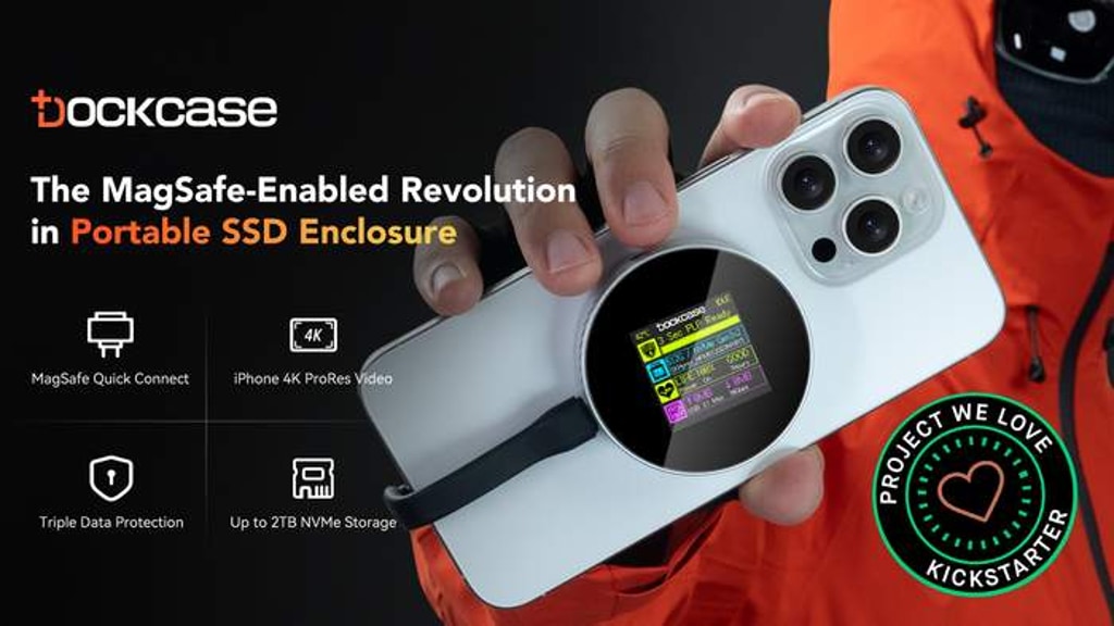 Dockcase Smart Magsafe M.2 NVMe SSD Enclosure