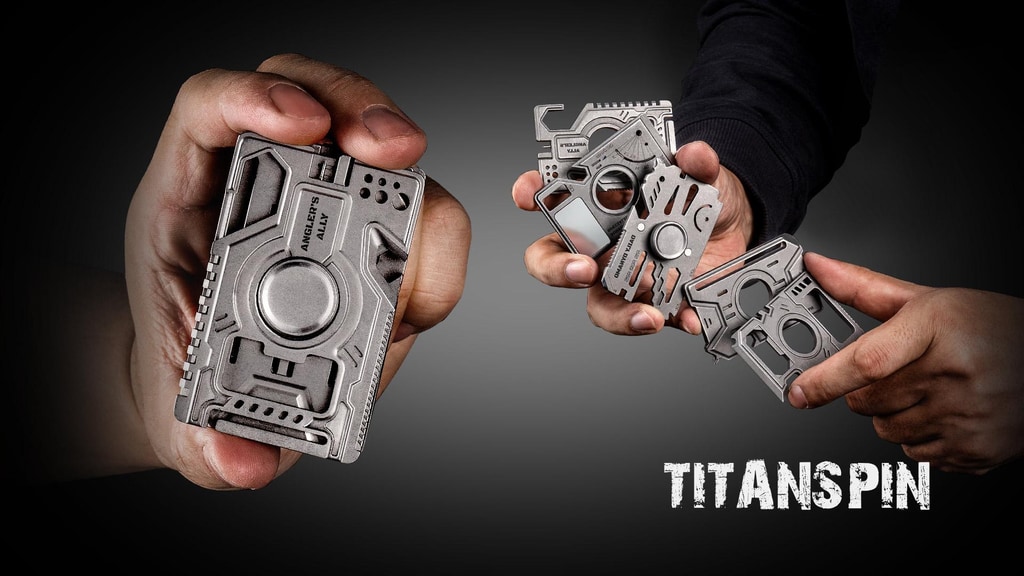 TitanSpin: The Multi-Tool Fidget Spinner