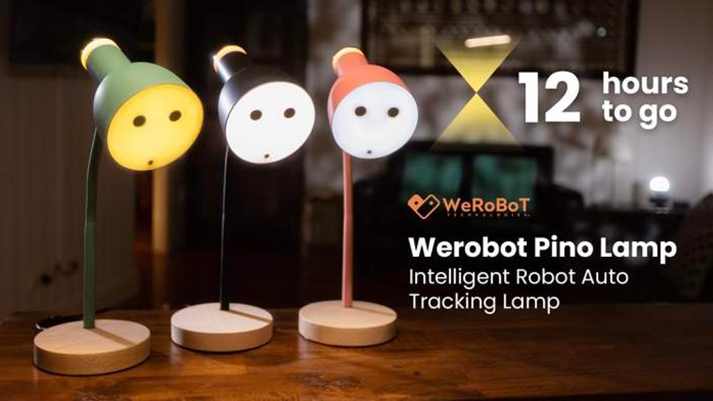 Werobot Pino Lamp: Intelligent Robot Auto Tracking Lamp