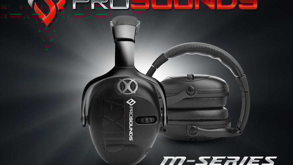 ProSounds M-Series Electronic Hearing Protection Earmuffs