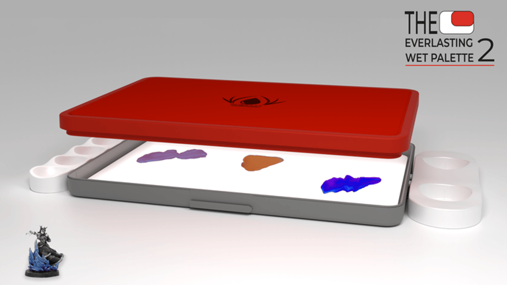 Redgrass Wet Palette 2|The best painting tool for miniatures