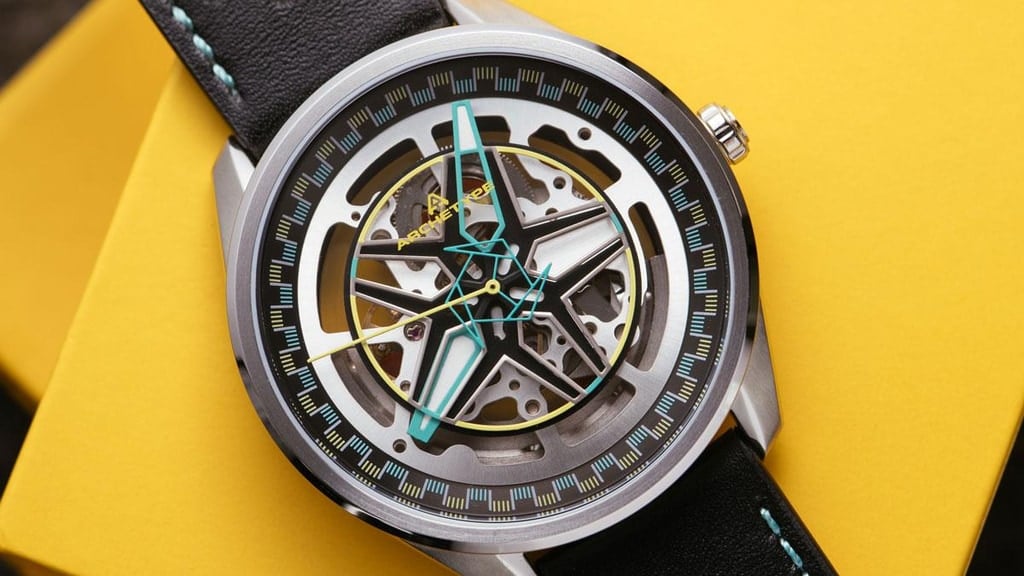 Archetype | Mesmerizing Time Display with Exposed Mechanics