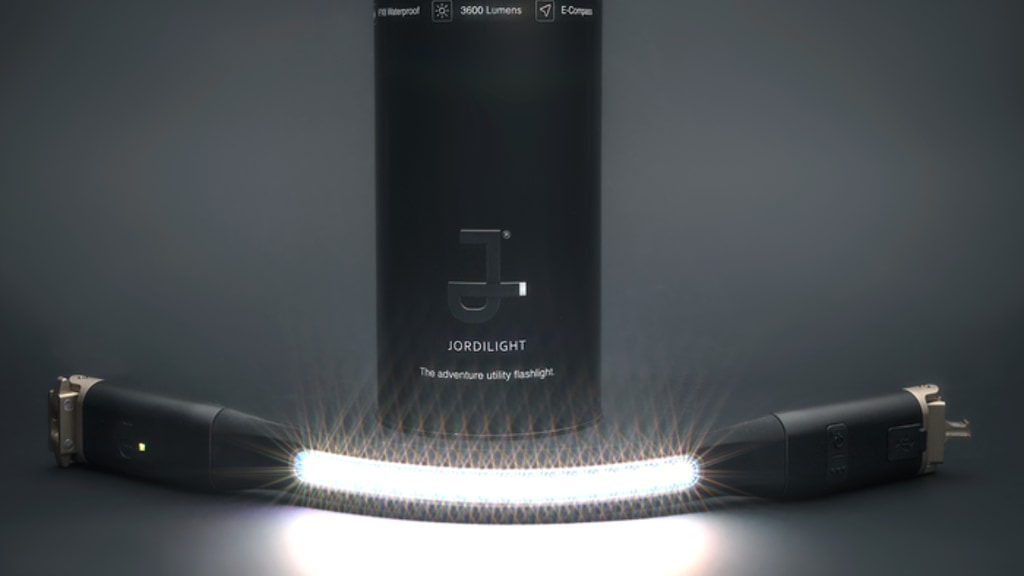 JordiLight Ultimate Headlamp/Flashlight for Home & Adventure