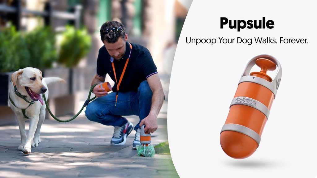 Pupsule: World's Only 11-in-1 Solution To Clean Up Dog Poop