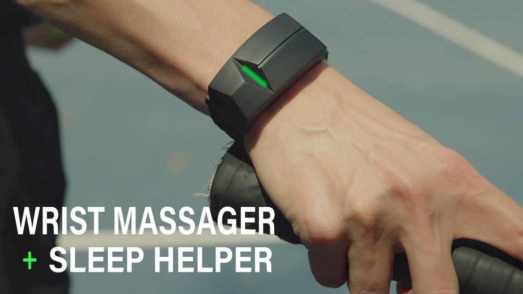 WrisLax – The 1st-of-Its-Kind Wearable Wrist Massager