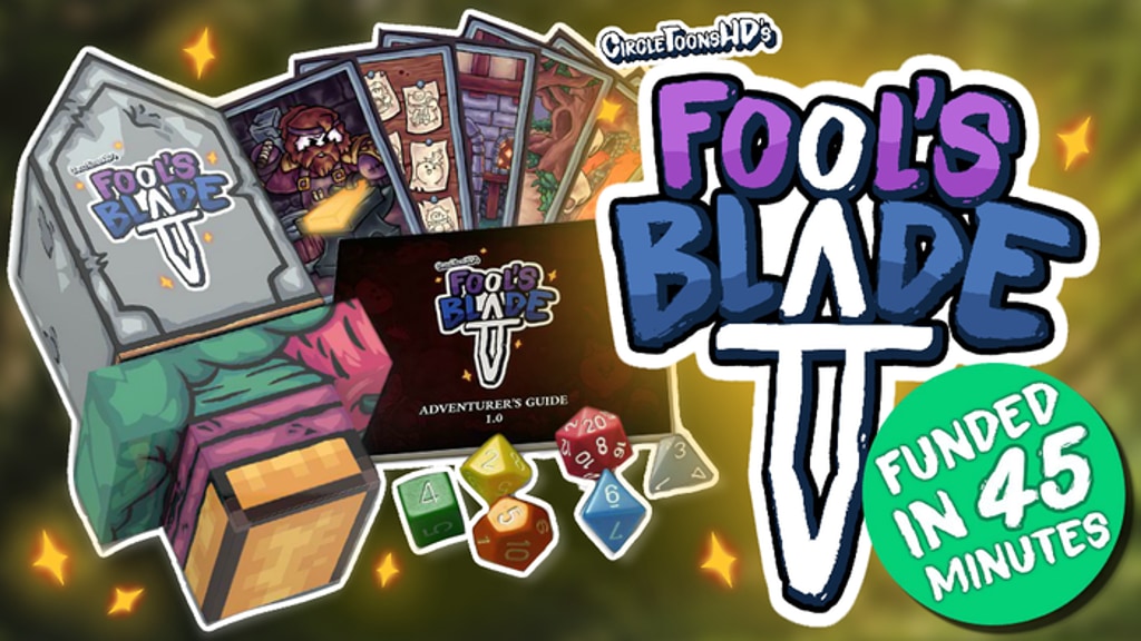Fool's Blade: A Sword-Crafting Monster-Slaying Card Game