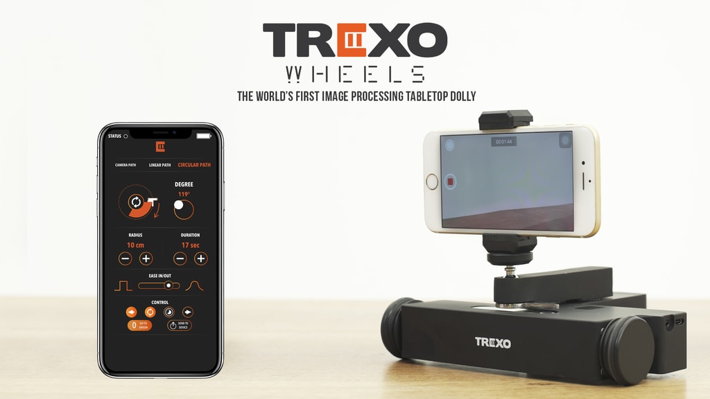Trexo Wheels: World’s first Image Processing Table-Top Dolly