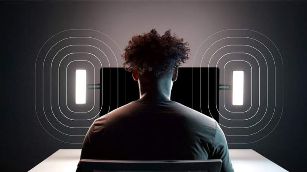 The Amp Light - Mountable Edge-Lit Webcam Light