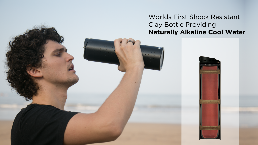 World's First Shock Resistant Clay Bottle