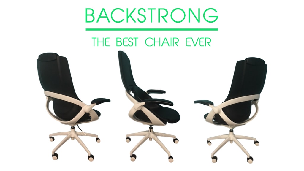 The BackStrong Chair Fixes How You Sit. Let it do the work.