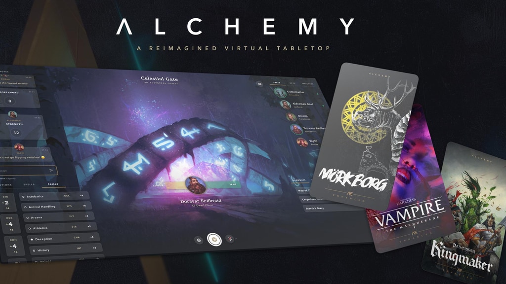 Alchemy RPG: A Reimagined Virtual Tabletop