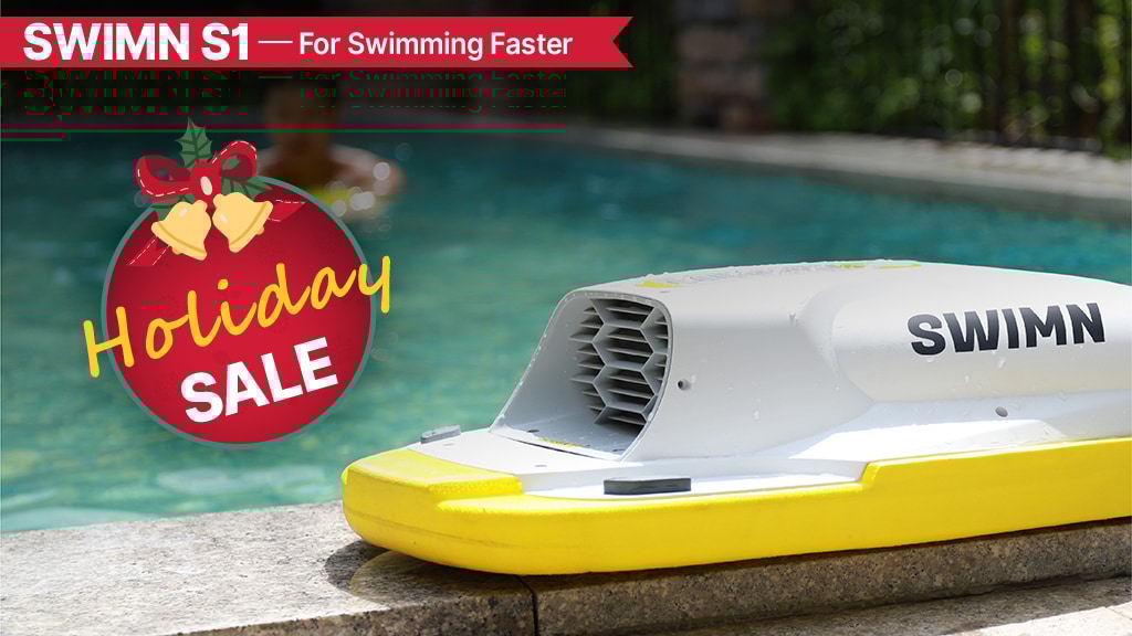 SWIMN S1: Powered Kickboard for Swimming Faster