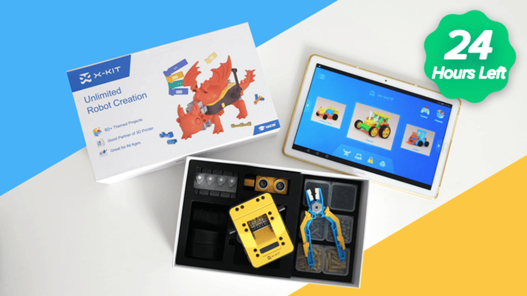 X-KIT: Unlimited Robot Toy Creation Kit With 3D Printer