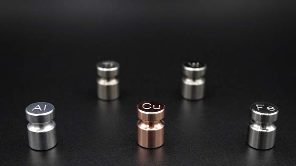 Tungsten added! CNC Machined Element Magnets