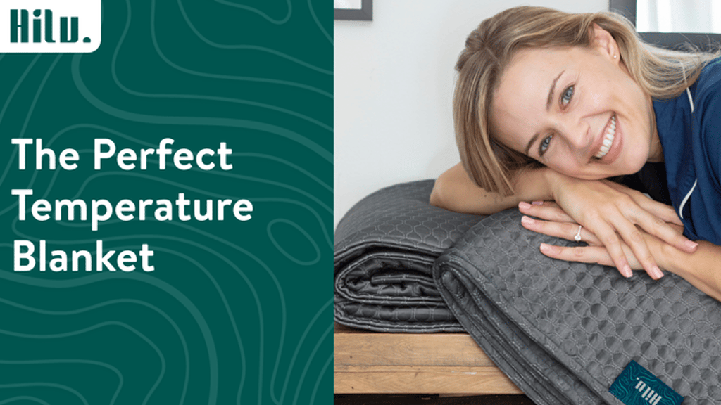 HILU: The Natural Thermoregulating Blanket For Perfect Sleep
