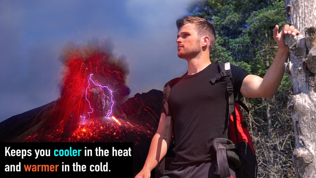 Volcanxx- Adaptive clothing made with active volcanic sand.