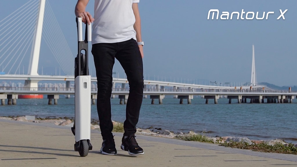 Mantour X: The Lightweight Foldable Self-Balancing E-Scooter