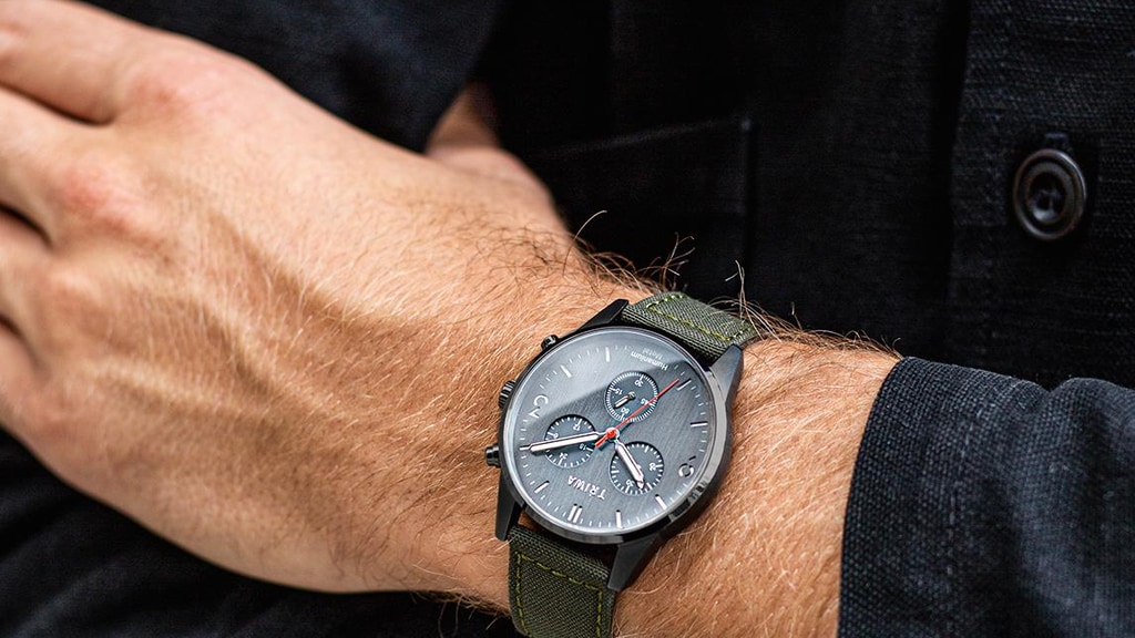 TRIWA TIME FOR PEACE II Watches made from Illegal Firearms