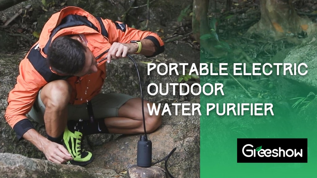 GreeShow Portable Electric Outdoor Water Purifier