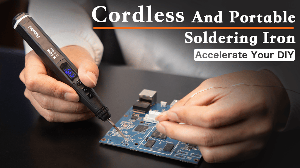 Huhubol: A Cordless Portable Soldering Iron for Every DIYer
