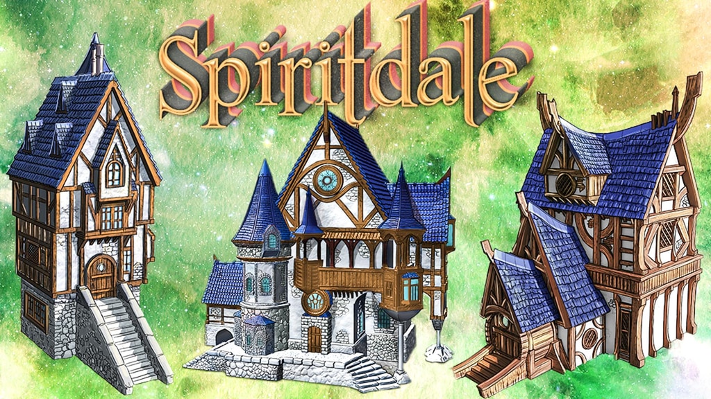 City of Spiritdale - A Fantasy City