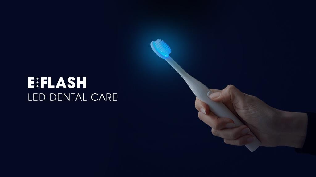 E:FLASH | All-in-one LED Whitening Toothbrush