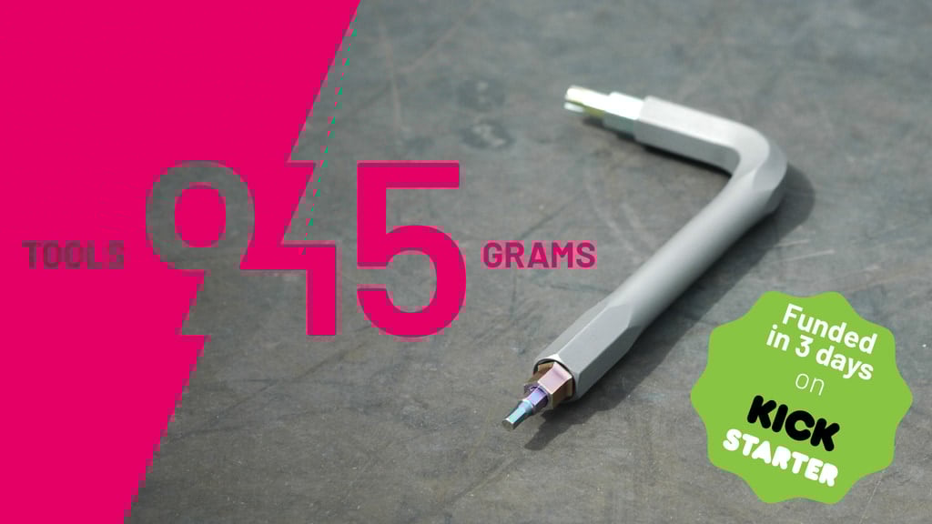 Daysaver - A bike multitool offering 9 tools at 45 grams