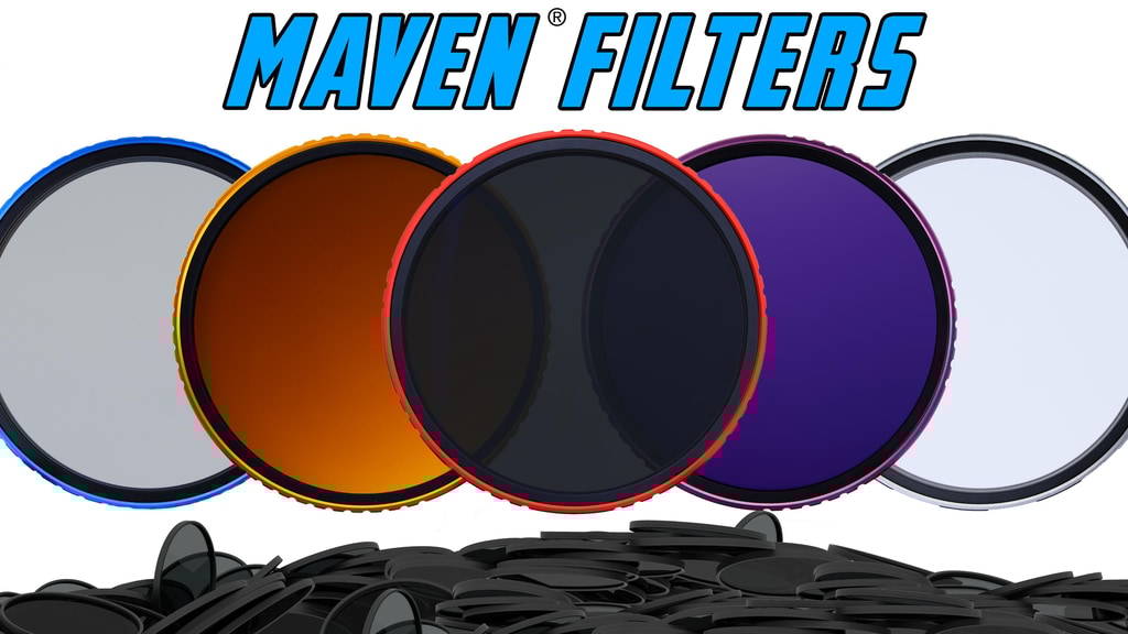 MAVEN Color Coded Magnetic Photography & Videography Filters