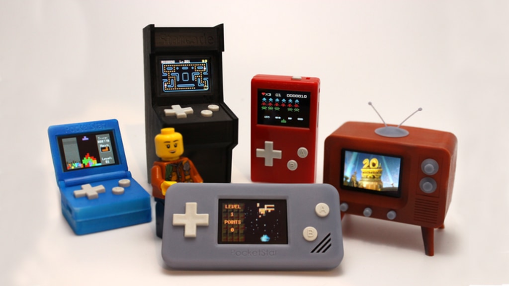 PocketStar Miniatures - Tiny Gaming Consoles