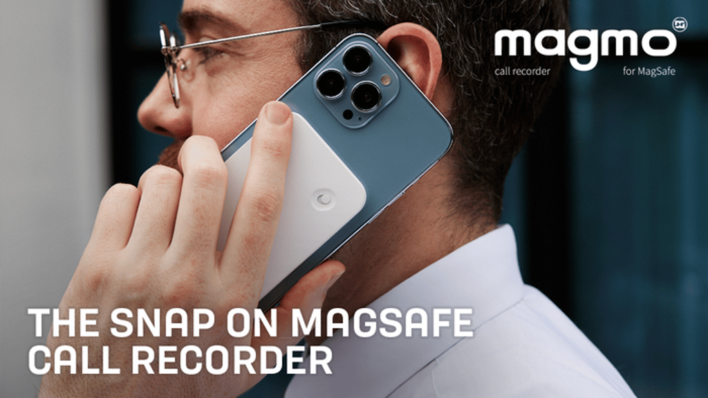 Magmo : Snap-On MagSafe Call Recorder