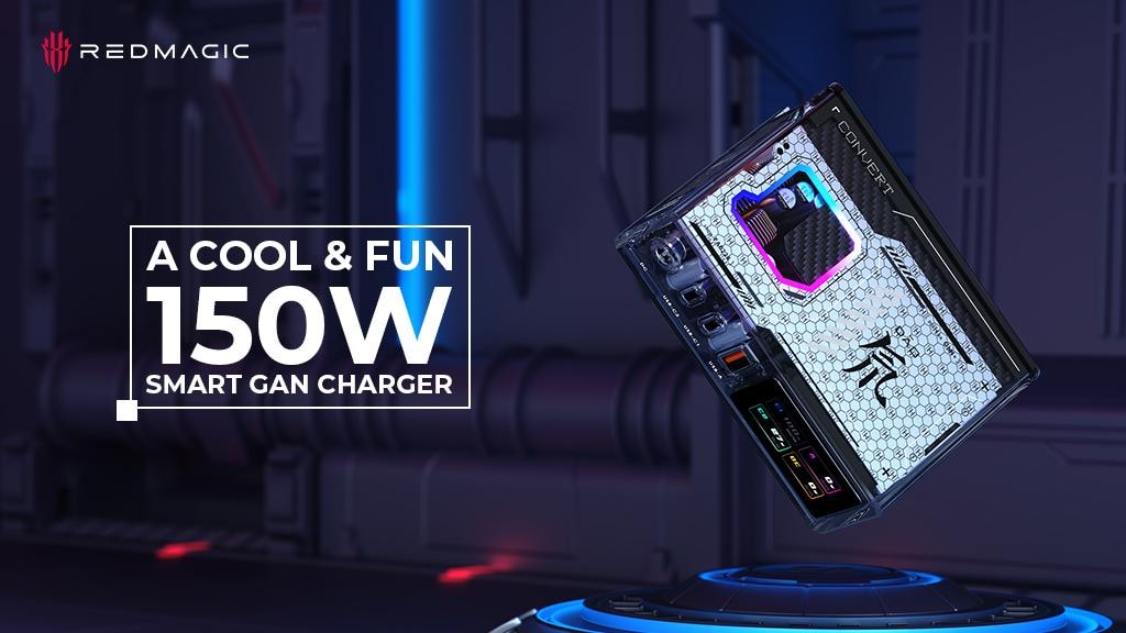REDMAGIC DAO: A Cool & Fun 150W Smart GaN Charger