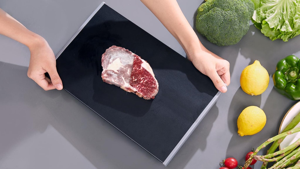 ICEGONE: Defrost food in a most natural