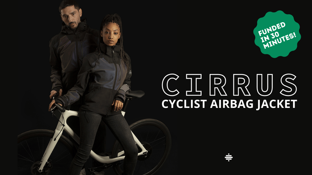 CIRRUS bicycle airbag jacket : Ride without fear