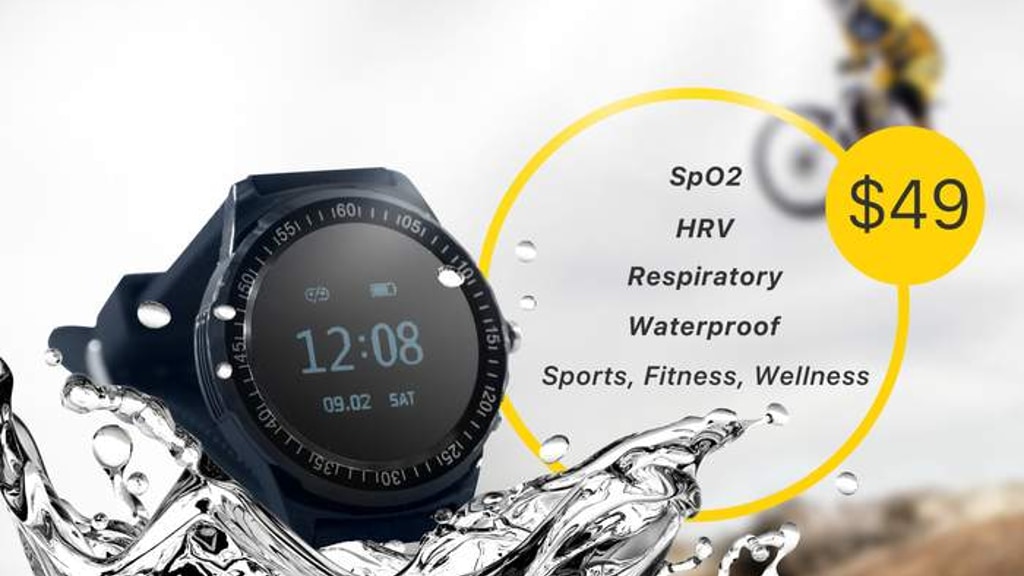 FitOn: World's 1st Blood Oxygen Saturation Smartwatch