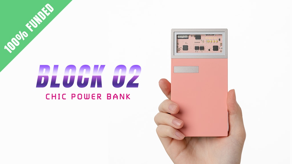 Block 02 Powerbank:80s Aesthetic Flashback+Cyberpunk Revival