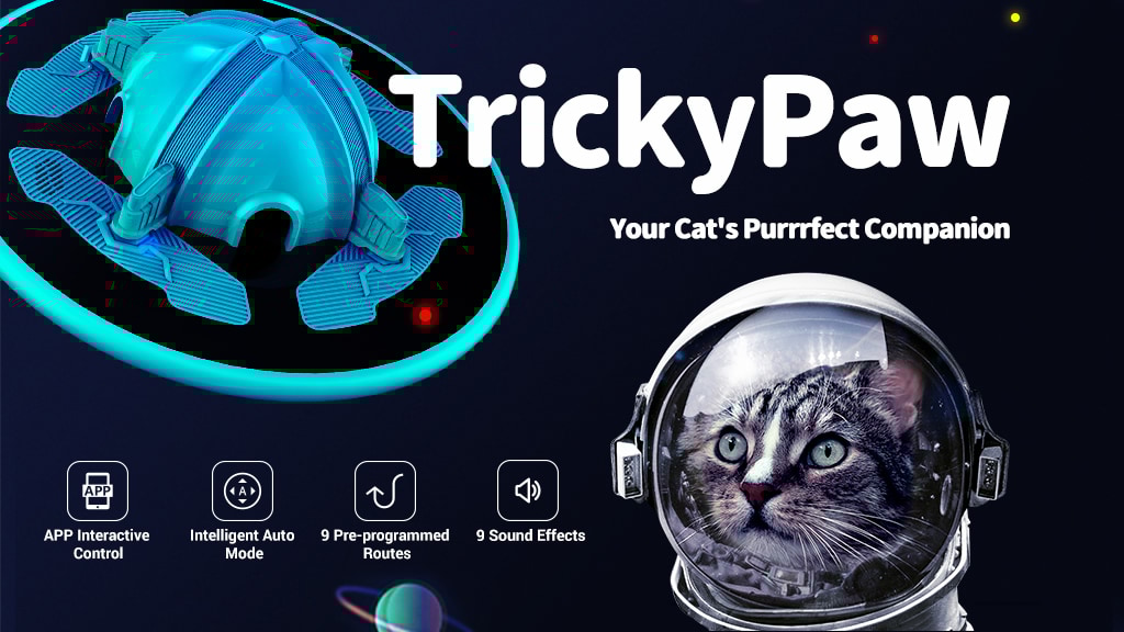 TrickyPaw — Your Cat's Purrrfect Companion