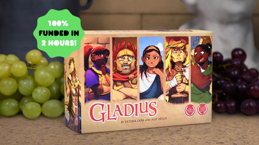⚔️ Gladius - An Award-Winning Board Game for 2-5 Players