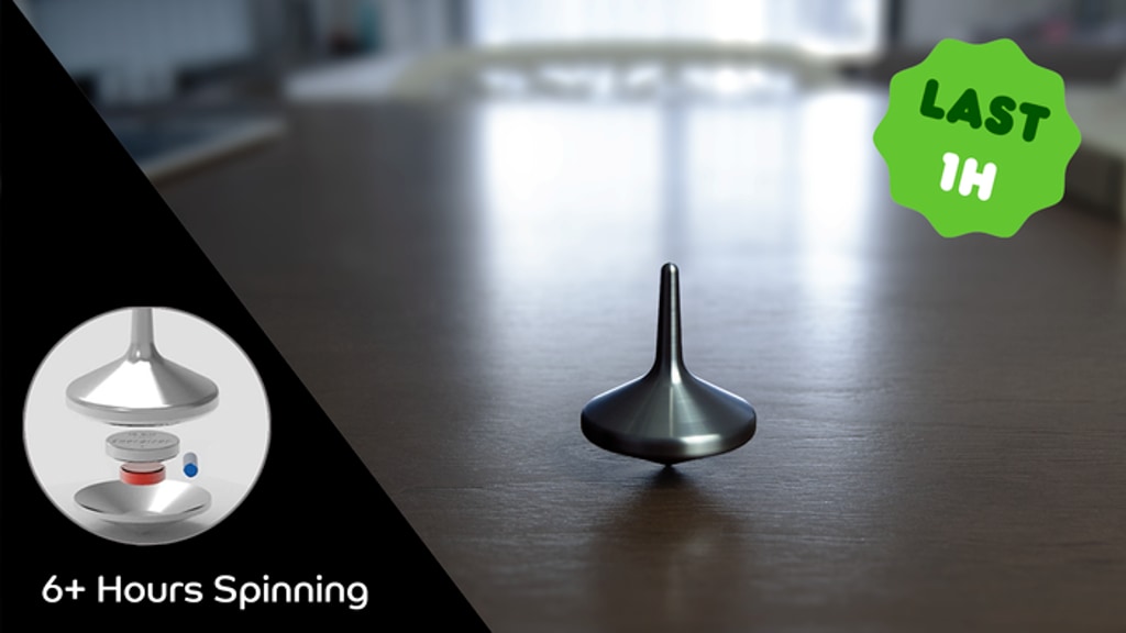 METAL TOTEM - The spinning top that doesn't fall