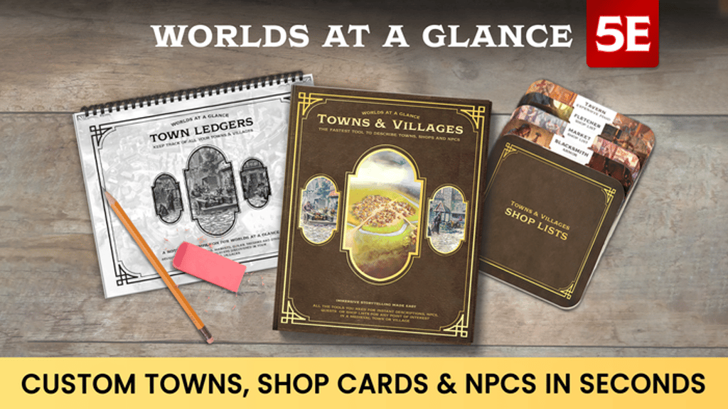 Worlds at a Glance: 5E tools to describe towns