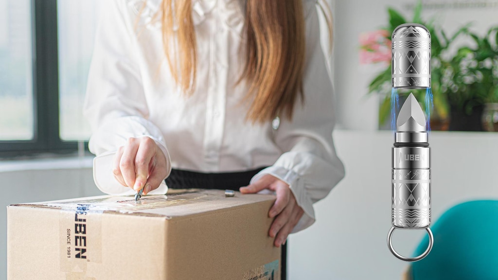 WUBEN G3 - Mini EDC Unboxing Knife with Ballpoint Pen