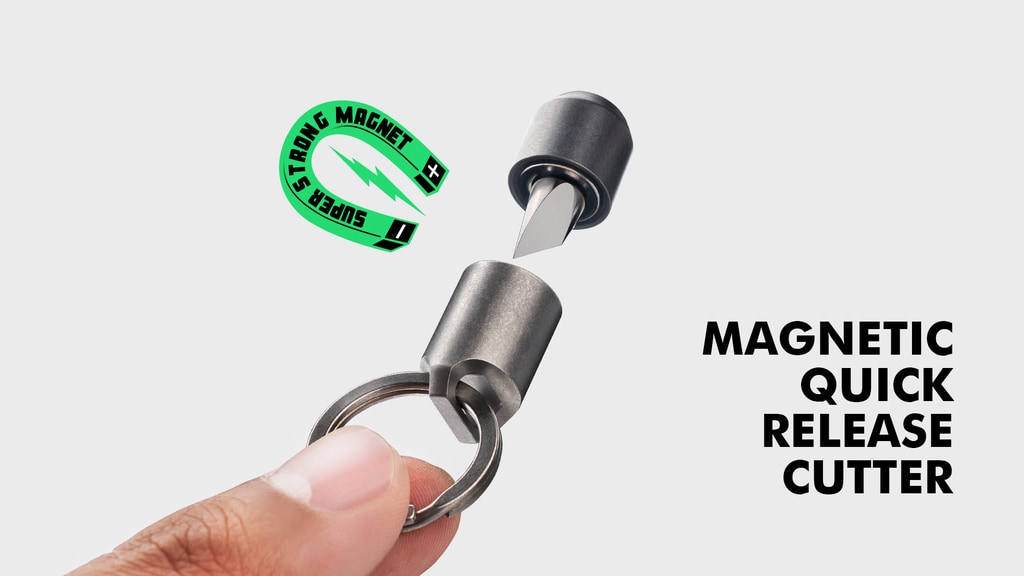 MagCutor: The Super Tiny Magnetic Quick-Release Cutter