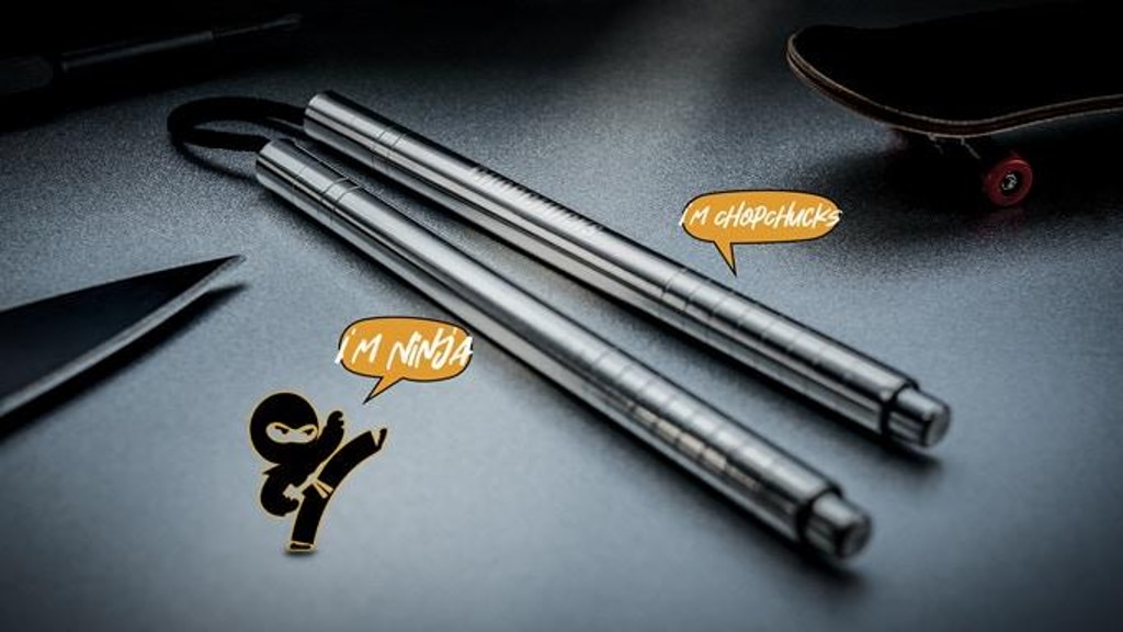 The Coolest Skill Toy & Chopsticks | ChopChucks 2.0