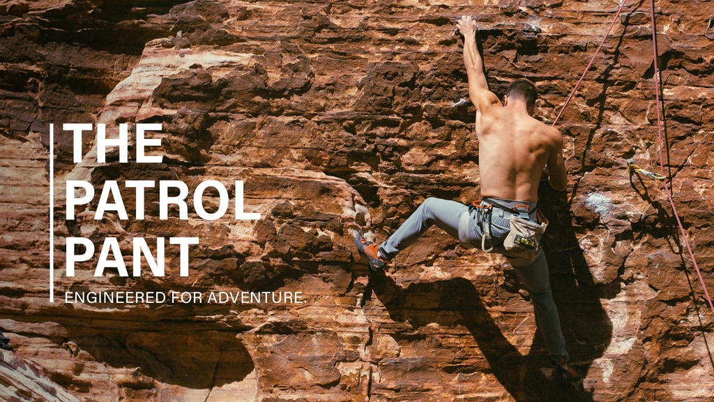 The Patrol Pant | Packable Performance