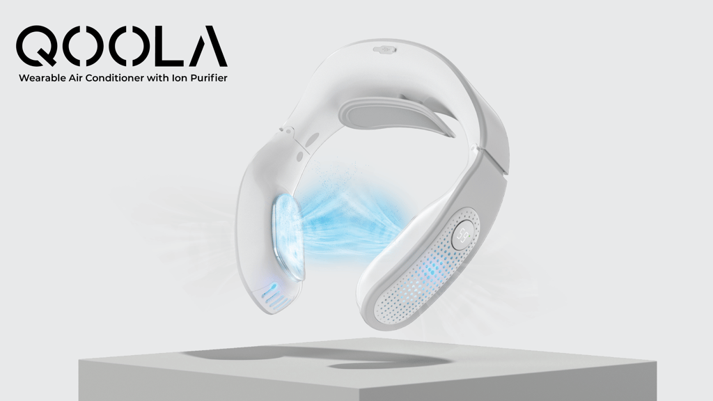 QOOLA - Wearable Air Conditioner with Ion Purifier